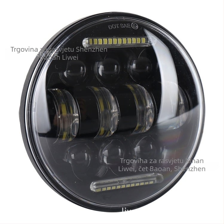 LED prednje svjetlo za motocikl, 66W, 6500 lm, 10-30V, IP67