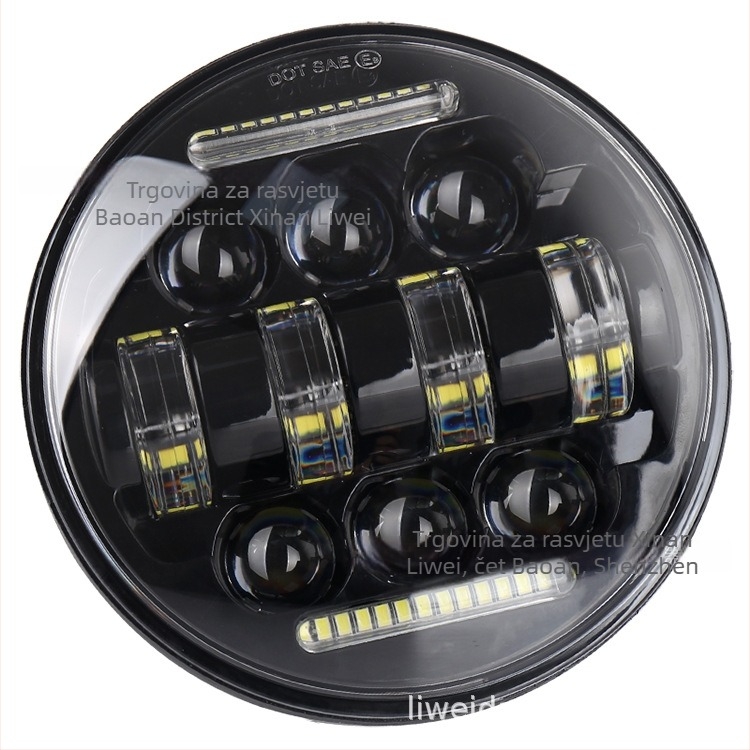LED prednje svjetlo za motocikl, 66W, 6500 lm, 10-30V, IP67