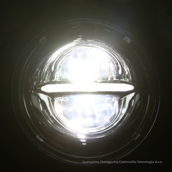 LED prednje svjetlo za Harley motocikl MS-1057D, 3240 lm, 12 V, IP65, aluminijsko kućište