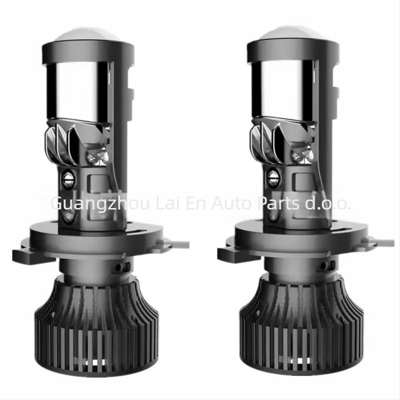 M8A LED prednje svjetlo za motor s H4 bifokalnom lećom, 40W, 12V, IP68, 6800LM, kućište od lijevanog aluminija