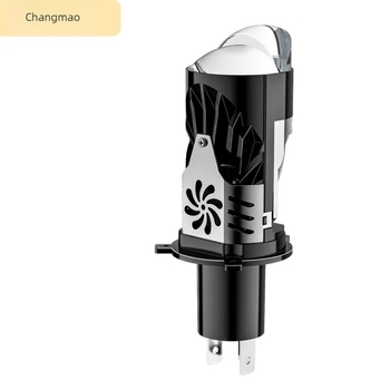 LED svjetlosno prednje svjetlo s H4 lećom – Đavolske oči, dvostruki fisheye, visoki i niski snop, 55W, 12–24V DC, IP68, 6000 lm, 6000K