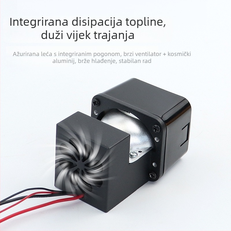 Yongbao YB-1311 LED matrix modul s dvostrukim svjetlom, 33W, 12V, aluminij, za automobile i motocikle