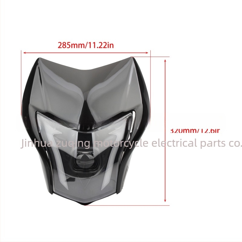 LED prednje svjetlo za off-road motocikl Honda Crossmax 250 — kućište ABS+LED, 12–60 V, 3–22 W, 80000 lm
