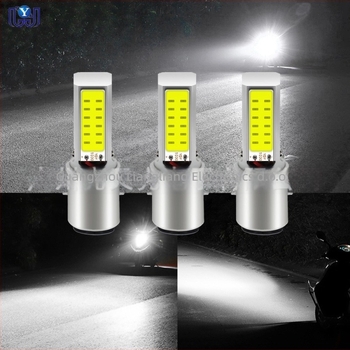 Motocikl LED glavna svjetla BA20D COB, četverostrano, visok/niski snop, 800LM, 9-60V, aluminijsko kućište