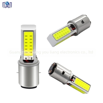 Motocikl LED glavna svjetla BA20D COB, četverostrano, visok/niski snop, 800LM, 9-60V, aluminijsko kućište