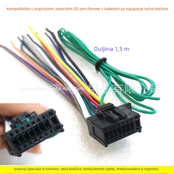 PI-55 Bakreni kabelski sklop za nove Pioneer audio sustave — Evoresn/Yisen, Audio modifikacija