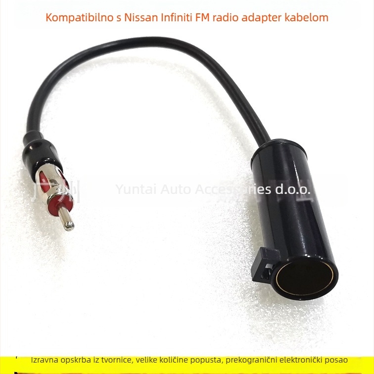 Kabel antene za audio-modifikaciju NI-25, bakar, 0,04 kg, kompatibilan sa starim Nissan Paladin i drugim modelima – FM antena