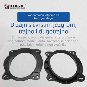 Prsten zvučnika za Toyota prednja vrata 6x9 – PVC materijal, model LBD-30, modifikacija automobilske audio opreme