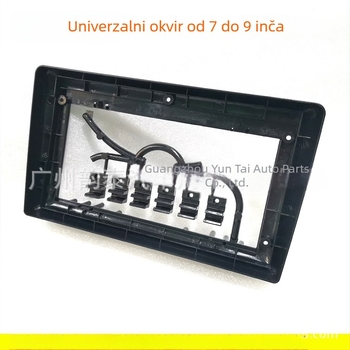 Univerzalni okvir središnje konzole za automobilsku navigaciju Evoresn YT-36, plastični, težina 0.4, za zvučnu modifikaciju