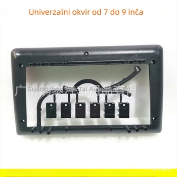 Univerzalni okvir središnje konzole za automobilsku navigaciju Evoresn YT-36, plastični, težina 0.4, za zvučnu modifikaciju