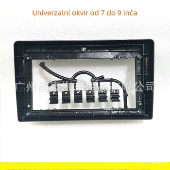 Univerzalni okvir središnje konzole za automobilsku navigaciju Evoresn YT-36, plastični, težina 0.4, za zvučnu modifikaciju