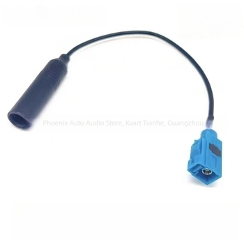 Leewa auto FM antena adapter kabel za Škoda, VW, Ford, Renault – linija za audio i video modifikacije, model 3077, težina 0,1 kg