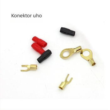 Set kablova za automobilsku audio opremu za pojačalo i subwoofer — 10 AWG napajajući kabel, audio kabel, kontrolni kabel (Univerzalna kompatibilnost)