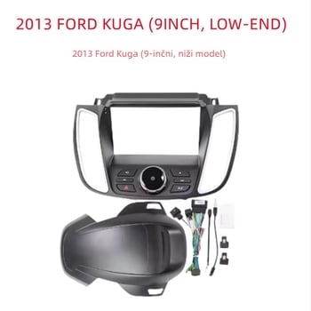 9-inčni okvir navigacije za Ford Escape 2013 s Android centralnim zaslonom