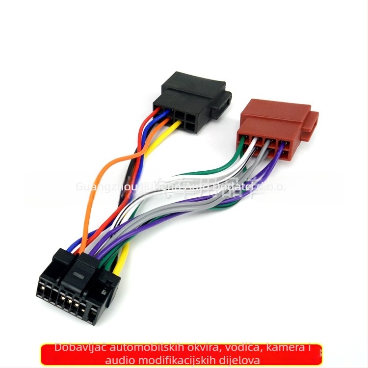 Kabel za konverziju Alpine CD player na ISO audio MP5, 12V, 30 g, plastika