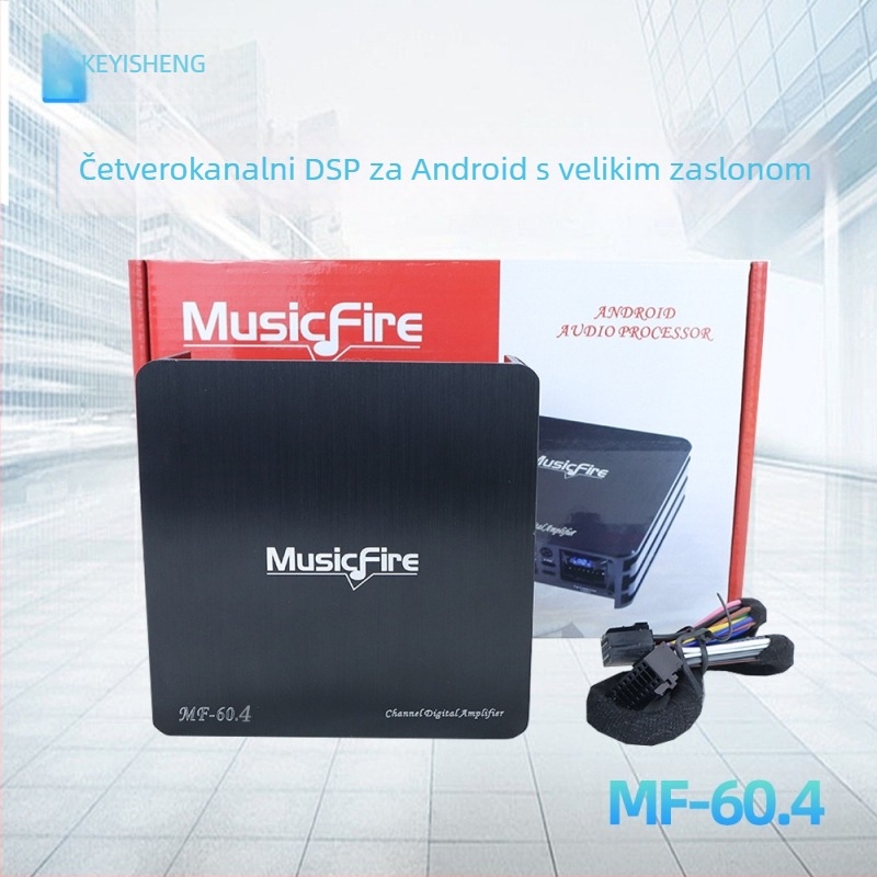 MF60.4 DSP automobilni pojačalo za Android head unit - 4-kanalno, 60W RMS po kanal