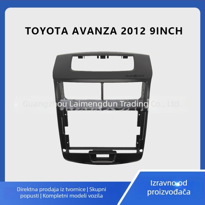 Okvir srednjeg zaslona navigacije Toyota AVANZA 2012, Android navigacija, veliki zaslon