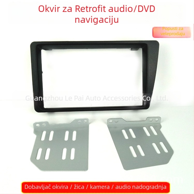 2DIN panel za automobilsku audio sustav na instrumentnoj ploči – kompatibilan s Honda Civic 2001–2005, okvir za DVD modifikaciju, Marka Kurtosis