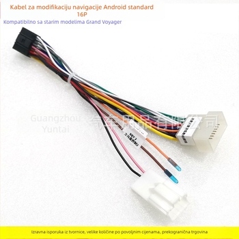 FO-48 Evoresn/Yisen bakreni navigacijski napajajući kabel za audio-modifikacije, kompatibilan sa starim modelima Grand Dragon