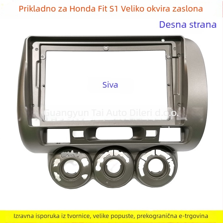 Android navigacijski okvir za Honda Old Fit S1 Sidi – TO-60, Plastika, kompatibilan s Old Fit Concept S1 Sidi, za audio modifikaciju