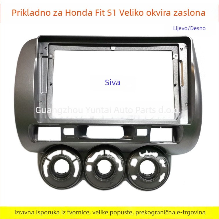 Android navigacijski okvir za Honda Old Fit S1 Sidi – TO-60, Plastika, kompatibilan s Old Fit Concept S1 Sidi, za audio modifikaciju