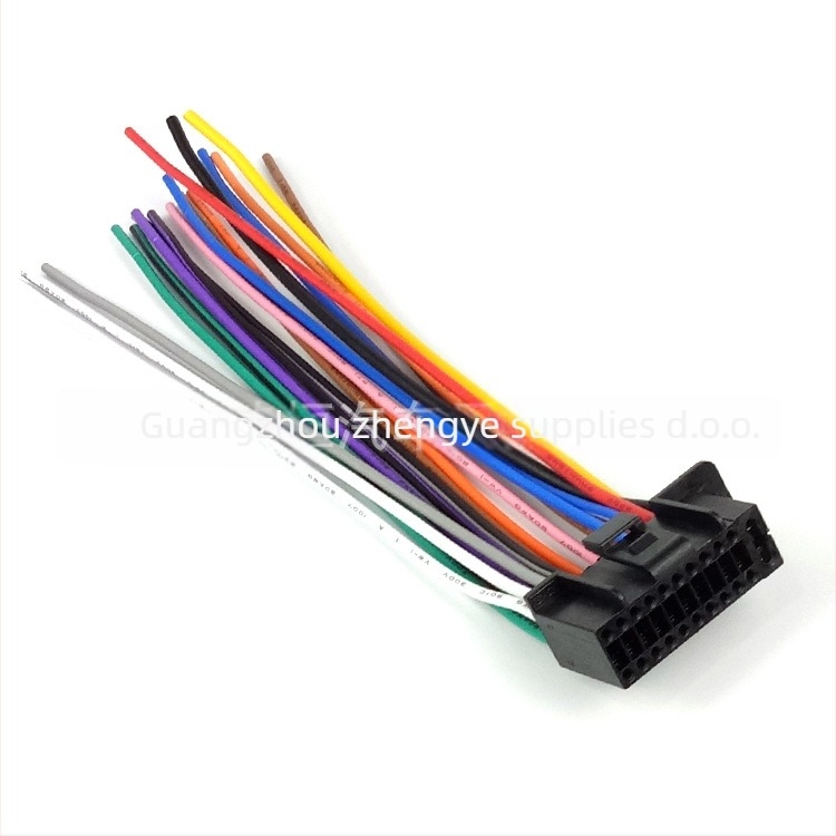 22-pini napojni konektor za CD player i zvučnu liniju DDX918/919WS – 12V, plastika i metal