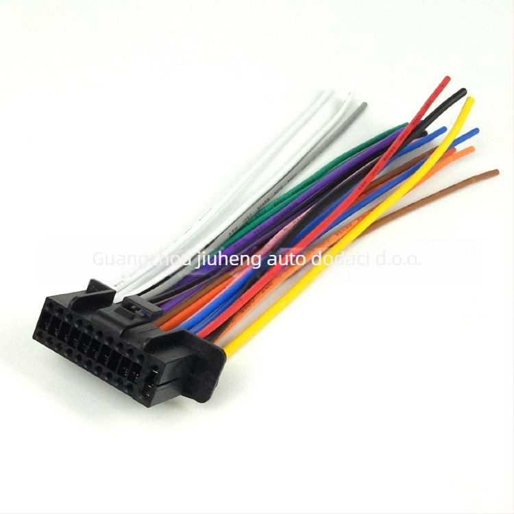 22-pini napojni konektor za CD player i zvučnu liniju DDX918/919WS – 12V, plastika i metal