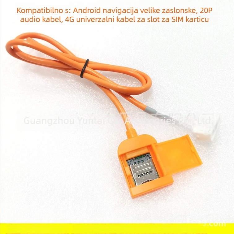 AZ-90 Audio kabel za 4G kartični slot, Evoresn/Yisen, bakar, za modifikaciju zvuka