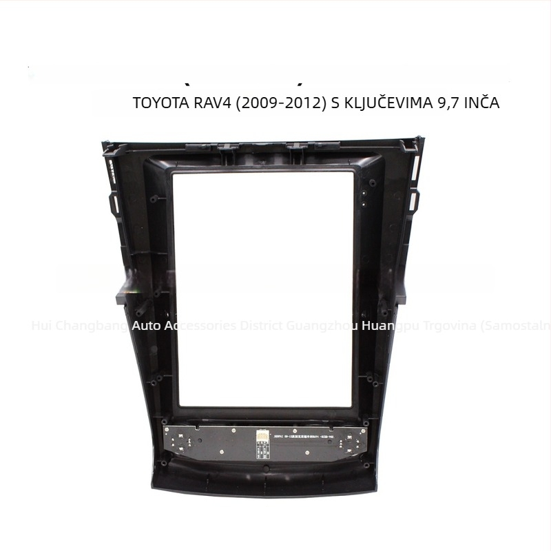 Toyota RAV4 2009-2013 Android središnji navigacijski okvir s audio panelom, plastično kućište, 3 kg, proizvodni kod 09