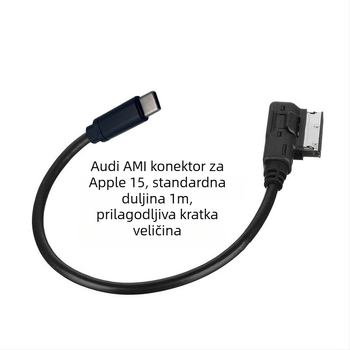 USB-C priključak za sustav Audi MMI AMI MDI s 15 žica, Huawei kompatibilan