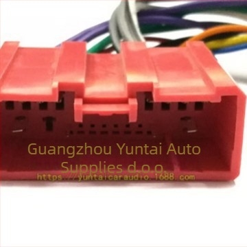 Mazda Audio/Navigacija ISO kabelski adapter – model MZD-01, materijal: bakar premazan cinkom, težina 0.05 kg, marka Evoresn/Yisen, kompatibilno s Mazda