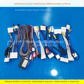 NI-87 Android CAN-BUS kutija za navigaciju za Nissan Quest i Murano – čisti bakreni kabel, 0,5 kg, modifikacija zvuka