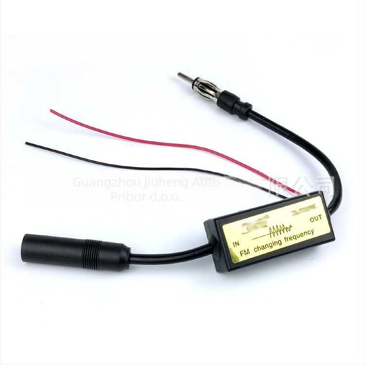 Konvertor frekvencija za FM antenu auto CD player Sony/Kenwood/Alpine JL-T2105, 12V, Plastika + Metal, 50 g