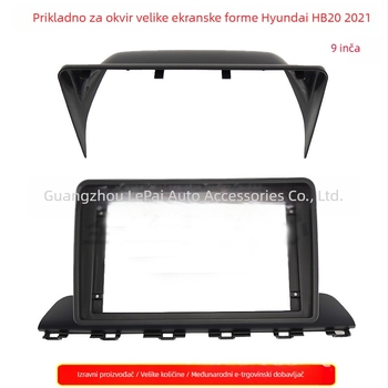 Okvir središnje konzole navigacije za Hyundai HB20 2021 s Android velikim zaslonom, modul prilagodbe, 350 g
