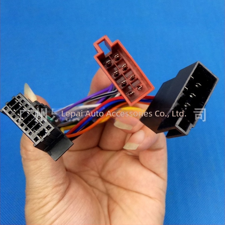 ISO kabelski komplekt za Kenwood/JVC audio CD player – 35 g, plastika, Peak Auto Parts, Model Accessories