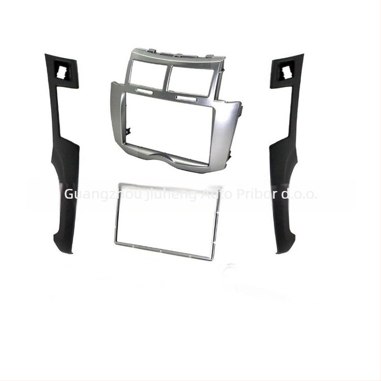 2DIN fasadni panel za auto audio/video Toyota Yaris/Vios/Platz — ABS kućište, 12V napajanje, težina 1000 g, marka Peak