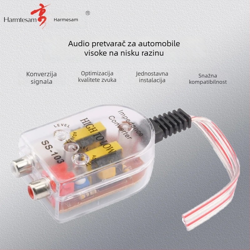 Automobilski audio pretvarač: visokofrekvencijski u niskofrekvencijski signal – HTS-001