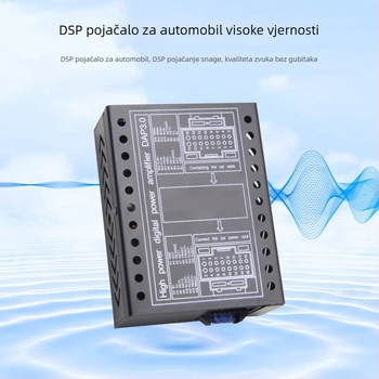Univerzalni DSP vanjski digitalni pojačivač za auto audio sustav s Android navigacijom velikog zaslona