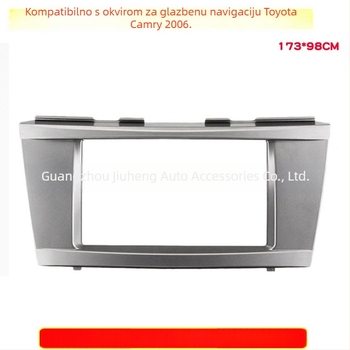Okvir za ugradnju audio sustava 2-DIN za Toyota Camry, plastični panel, 12V, 500 g, Peak