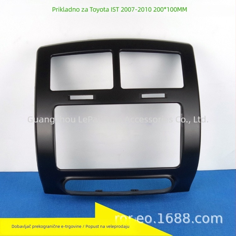 Fasija ploče s instrumentne ploče Toyota IST 2007-2010 – kompatibilna s audio/navigacijom DVD/CD/GPS