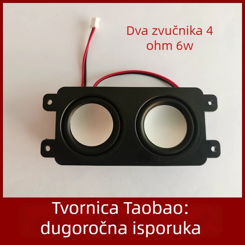 4Ω mini zvučnik s punim rasponom za automobil – težina 140 g; Materijal: ljepilo; Impedancija: 4Ω; Snaga: 3W; Napon: 5V
