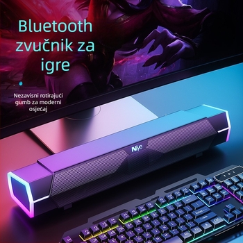 Bluetooth desktop audio sustav sa subwooferom – 2 zvučnika, 6W, Bluetooth 5.0, 100Hz–20kHz, SNR ≥60dB, IPX5