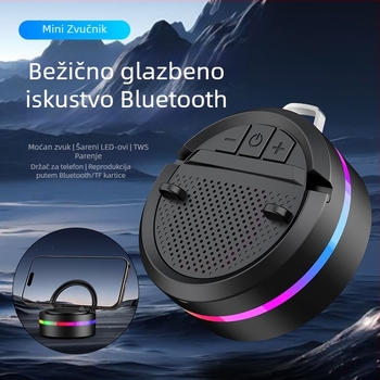 Prijenosni Bluetooth zvučnik (Bluetooth 5.3, 60 Hz–15 kHz, SNR ≥75 dB, baterija 500–800 mAh, 3 W)