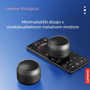 Thinkplus Lenovo K30 Bluetooth zvučnik - mini vanjski prijenosni za auto, 20W, Bluetooth 5.0, frekvencijski odziv 100Hz-20kHz, ugrađena baterija 1000-1200mAh, domet do 10m