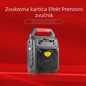 A1 Prijenosni Bluetooth zvučnik za Square Dance - 10W, 100Hz-20kHz, SNR >=75dB, 2000-4000mAh zamjenjiva baterija