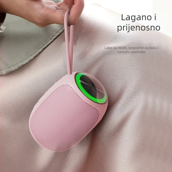 Karaoke mikrofon i zvučnik sve-u-jednom – Bluetooth 5.3, IPX3 vodootporan, Izlazna snaga 5W, Ugrađena baterija 1000–1200 mAh