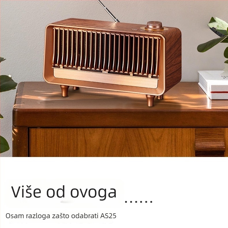Bežični Bluetooth zvučnik s dva zvučnika – Bluetooth 5.0, 10 W, 100 Hz–20 kHz, SNR ≥70 dB, ugrađena baterija 1200–2000 mAh