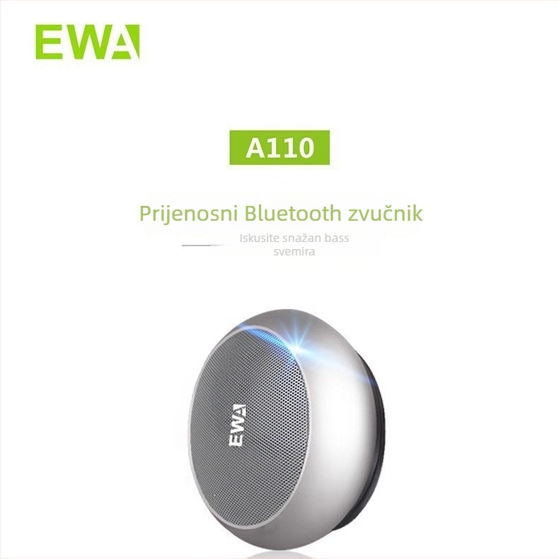 Prijenosni Bluetooth zvučnik s dvostrukim rogom dizajnom, 5W, 100Hz-20kHz, SNR ≥70dB, domet 10m