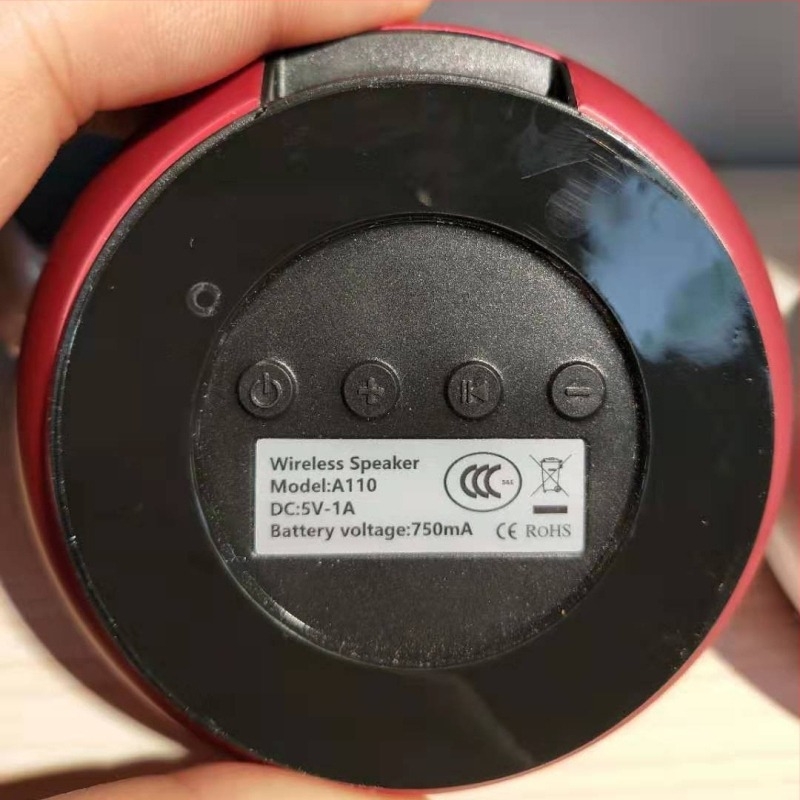 Prijenosni Bluetooth zvučnik s dvostrukim rogom dizajnom, 5W, 100Hz-20kHz, SNR ≥70dB, domet 10m