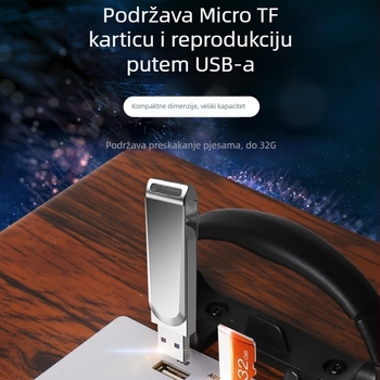 Vintage drveni Bluetooth zvučnik 2.1 kanala s ugrađenom baterijom — 40W, 3 zvučnika, Bluetooth 5.0, 100Hz-20kHz, SNR >=70dB